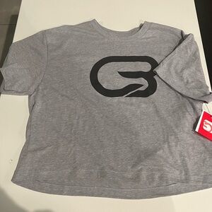 Gray Cyclebar Crop top